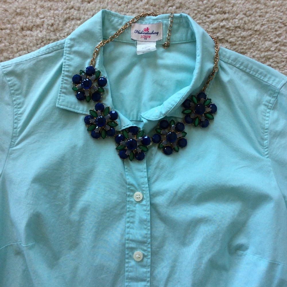 J. Crew Haberdashery Button Front Shirt - Picture 3 of 4